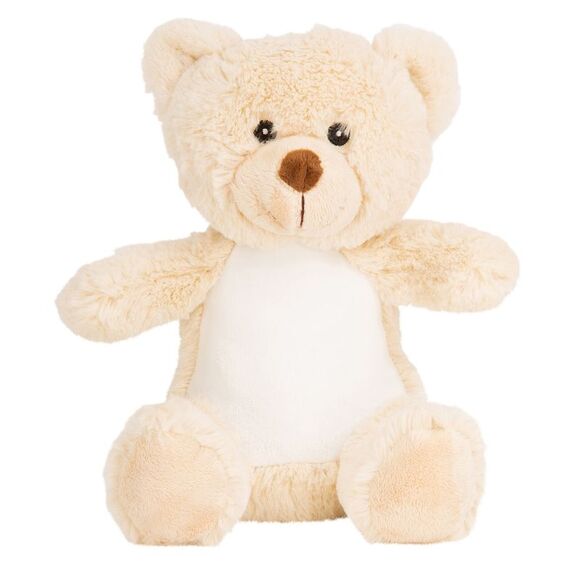 Mumbles Printme Mini Teddy Bear / Light Brown - Picture 1 of 1